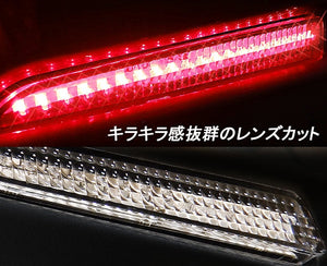 CRYSTAL EYE LED REFLECTOR (RED) FOR DAIHATSU TANTO CUSTOM LA650S LA660S J064RR