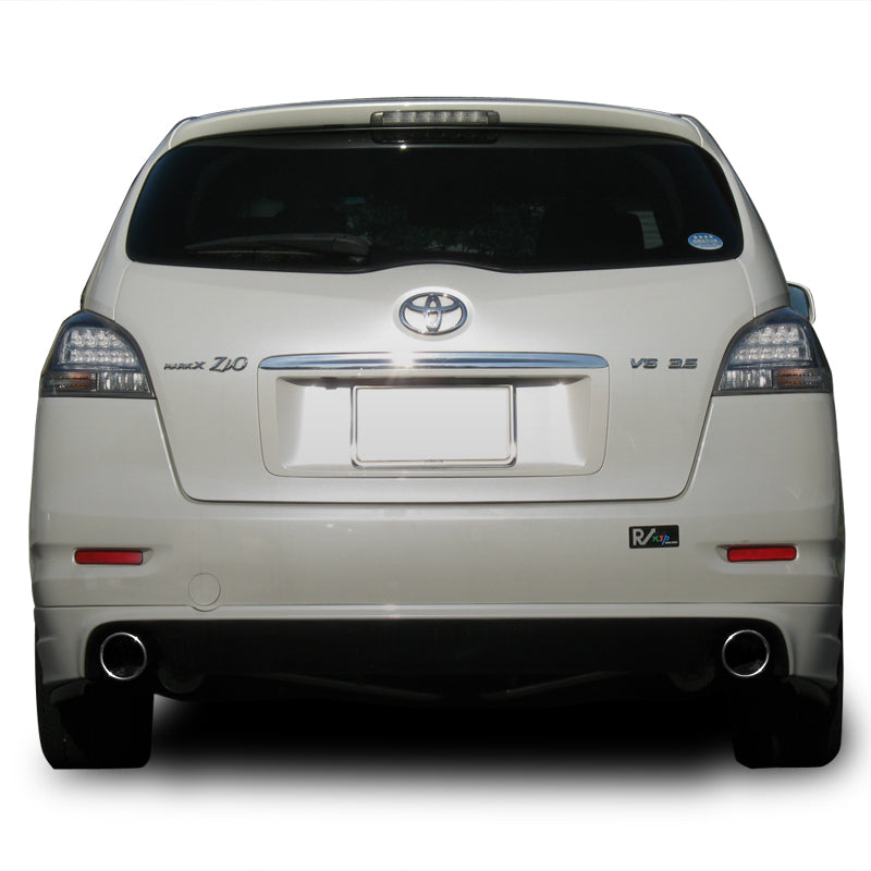 SURUGA SPEED PFS LOUD SOUND MUFFLER EXHAUST TITANIUM 90φ DIAGONAL FOR TOYOTA MARK X DBA GGA10 2GR-FE SRT-422-F