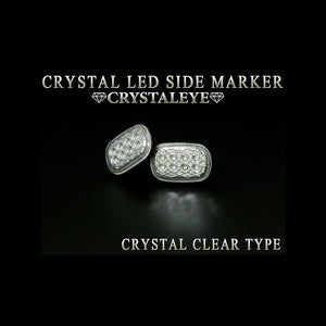 CRYSTAL EYE CRYSTAL LED SIDE MARKER, SMOKED TYPE FOR TOYOTA ESTIMA CR30 CR40 ESTIMA HR10 HYBRID D019SM