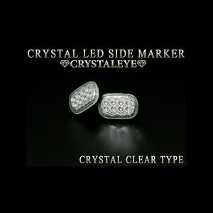 CRYSTAL EYE CRYSTAL LED SIDE MARKER, SMOKED TYPE FOR TOYOTA HARRIER 10 30  D019SM