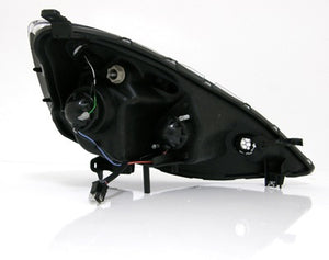 CRYSTAL EYE LED PROJECTOR HEADLIGHT V3 (CHROME) FOR HONDA FIT GE6-9 HALOGEN VEHICLES J083CR