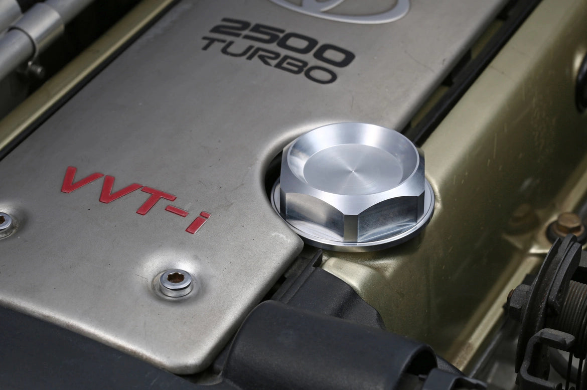 NIGHT-PAGER OIL FILLER CAP (REPRINTED VERSION) BLUE FOR TOYOTA 1JZ 2JZ NIGHT-PAGER-00088