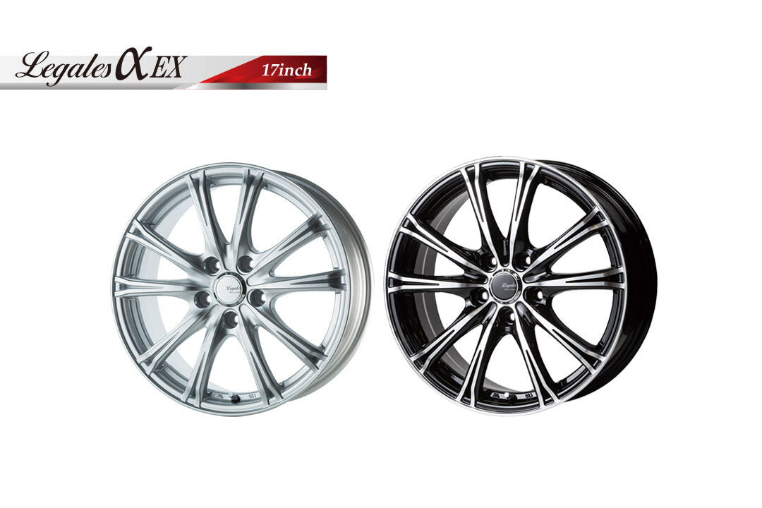 5ZIGEN LEGALESΑEX 17X7.0 +48 5-100 BLACK POLISH LX7704850BP