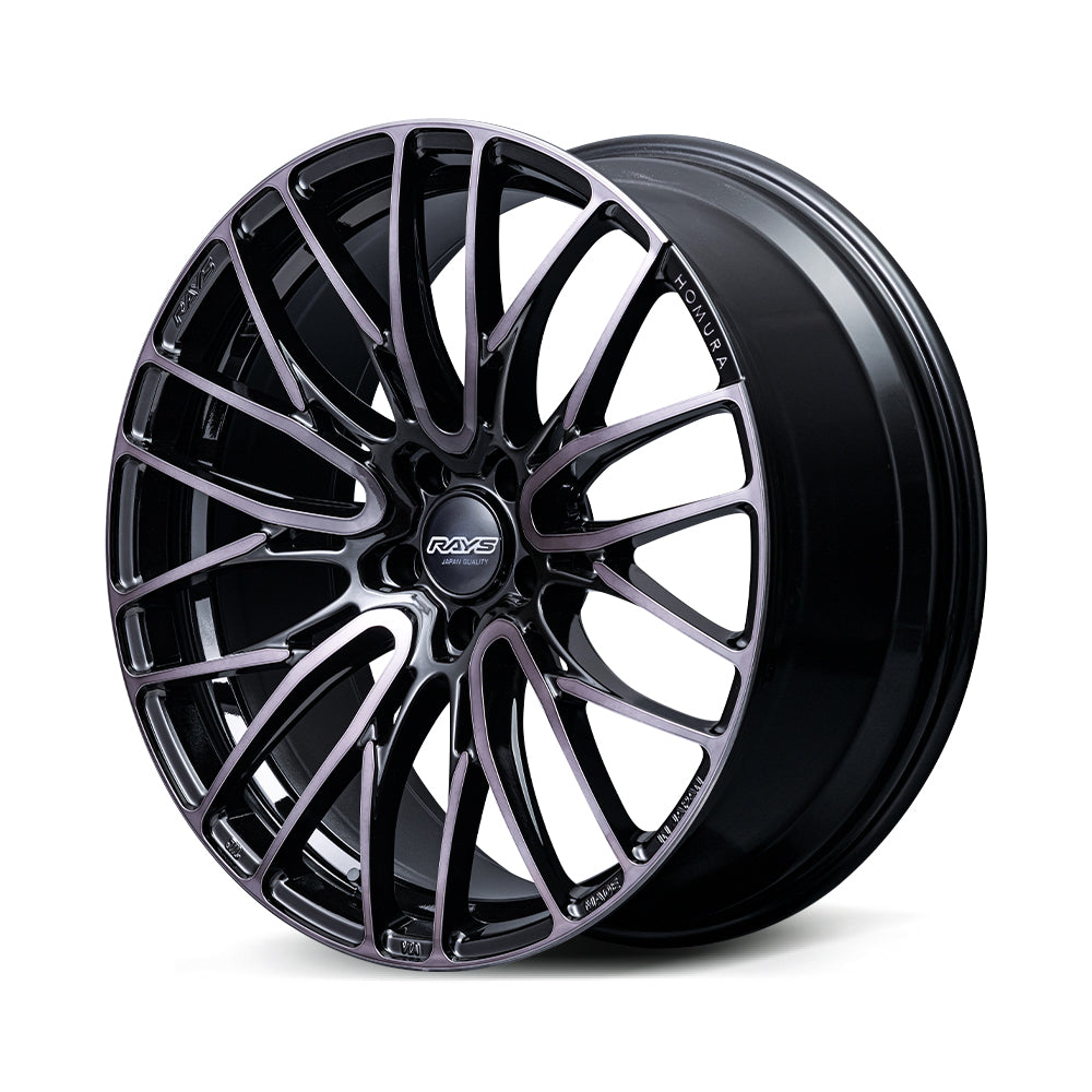 RAYS HOMURA 2X10BD BLACK CLEAR EDITION 21X9J +45 5X114.3 GLOSSY BLACK/BLACK CLEAR (BFJ) FOR  27291904595BFJ