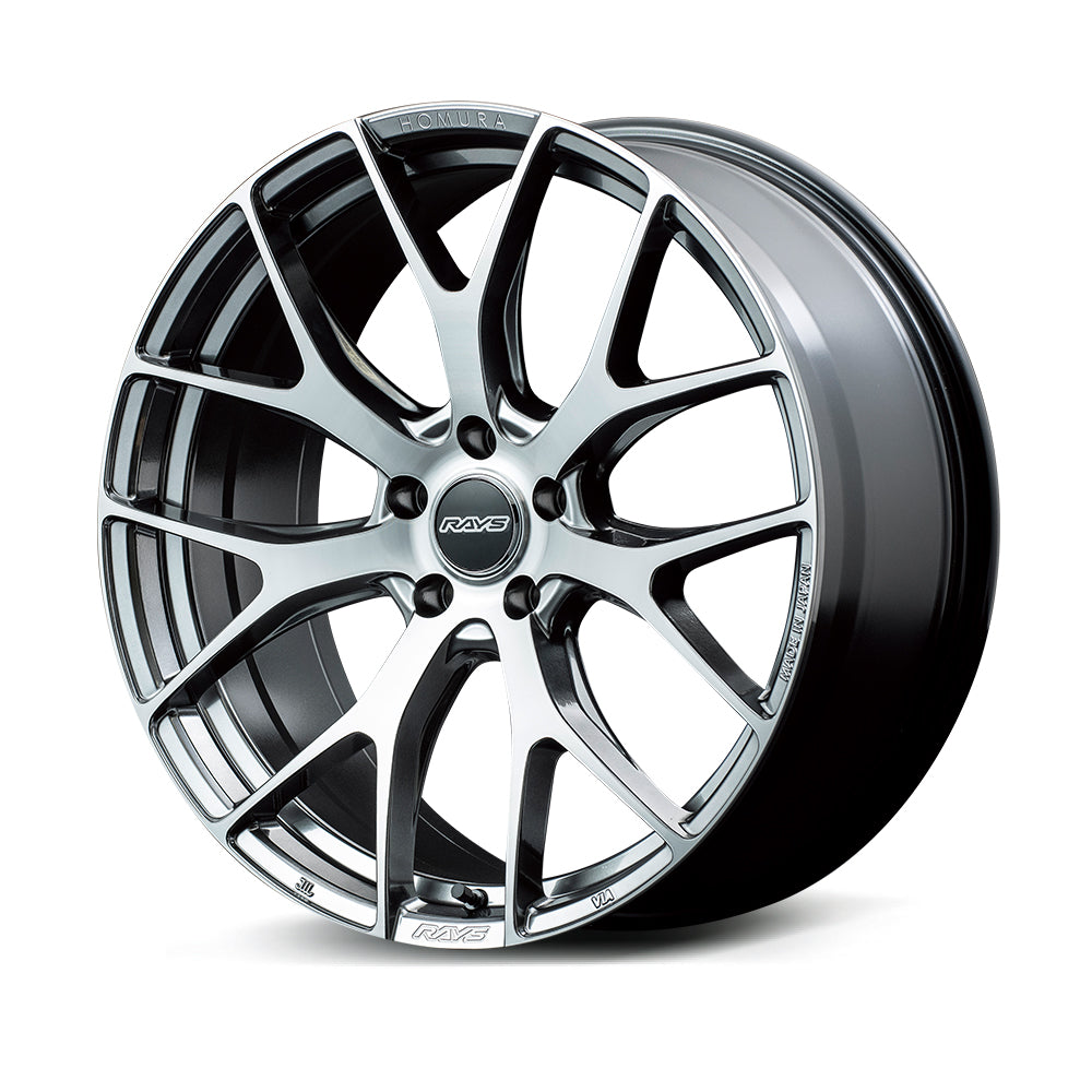 RAYS HOMURA 2X7FT 20X8.5J +38 5X114.3 QAJ 27330853805QAJ - Black