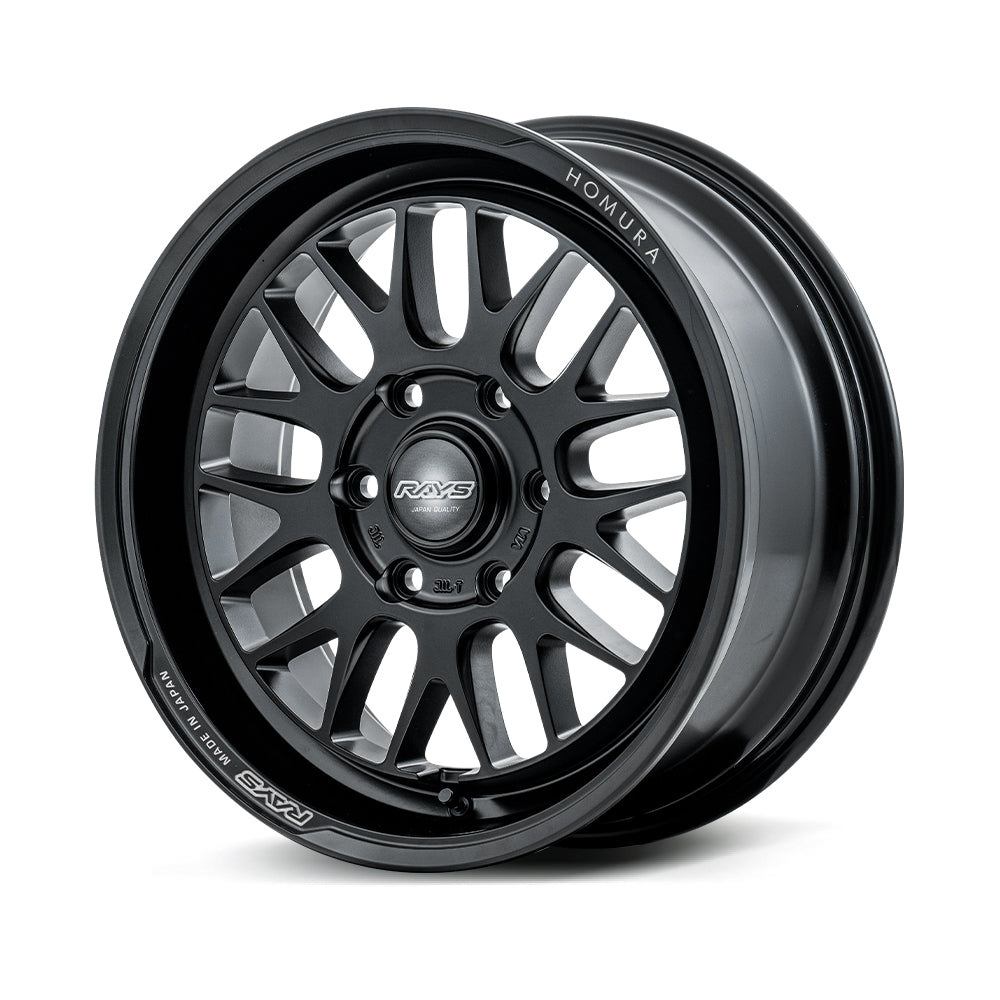 RAYS HOMURA 2X9L-RA 16X6J -5 5X139.7 SEMI-GLOSS BLACK FOR  27386606515BOJ