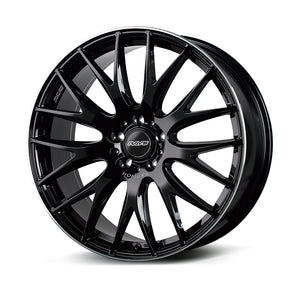 RAYS HOMURA 2X9PLUS 18X8J +38 5X114.3 GLOSSY BLACK RIM EDGE DMC(BVK) 27328803895BVK