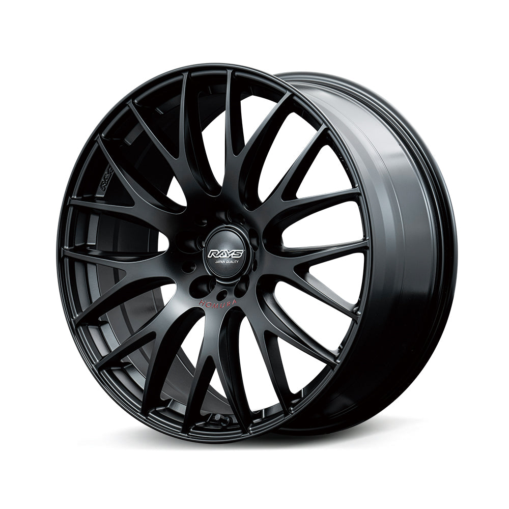 RAYS HOMURA 2X9PLUS SPORT EDITION 22X9J +39 5X114.3 SEMI-GLOSS BLACK RAP (RED CLEAR) (B7J) 27322903995B7J