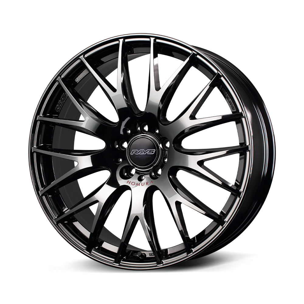 RAYS HOMURA 2X9PLUS JET BLACK EDITION IV 19X7.5J +49 5X100 BLACK CHROME COATING/RAP(Y8J) FOR  27329754996Y8J