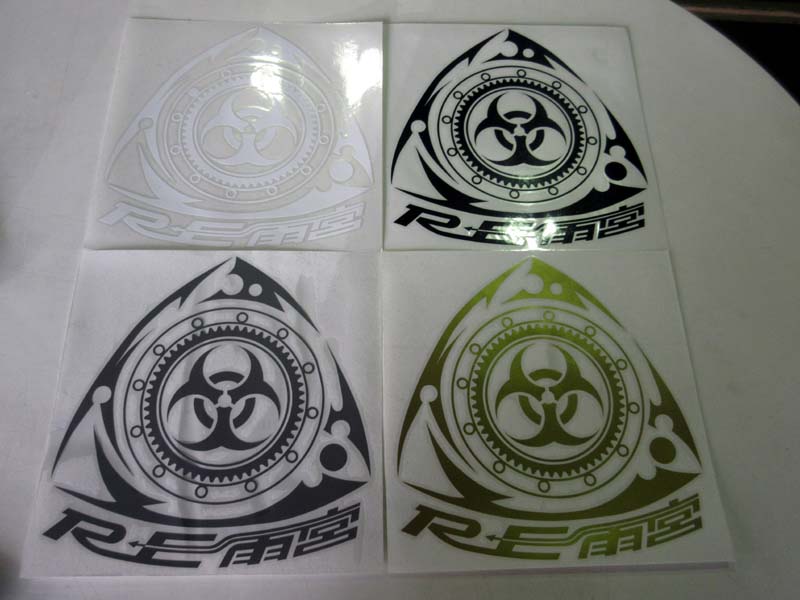 RE-AMEMIYA ROTARY LOGO STICKER MEDIUM [300MM] FOR  G0S0381900061
