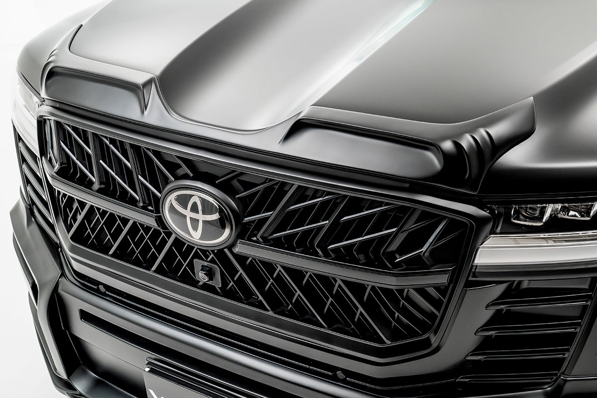 WALD SPORTS LINE BLACK BISON EDITION FRONT GRILLE FOR TOYOTA LAND CRUISER 300 ZX VJA300W FJA300W WALD-00040