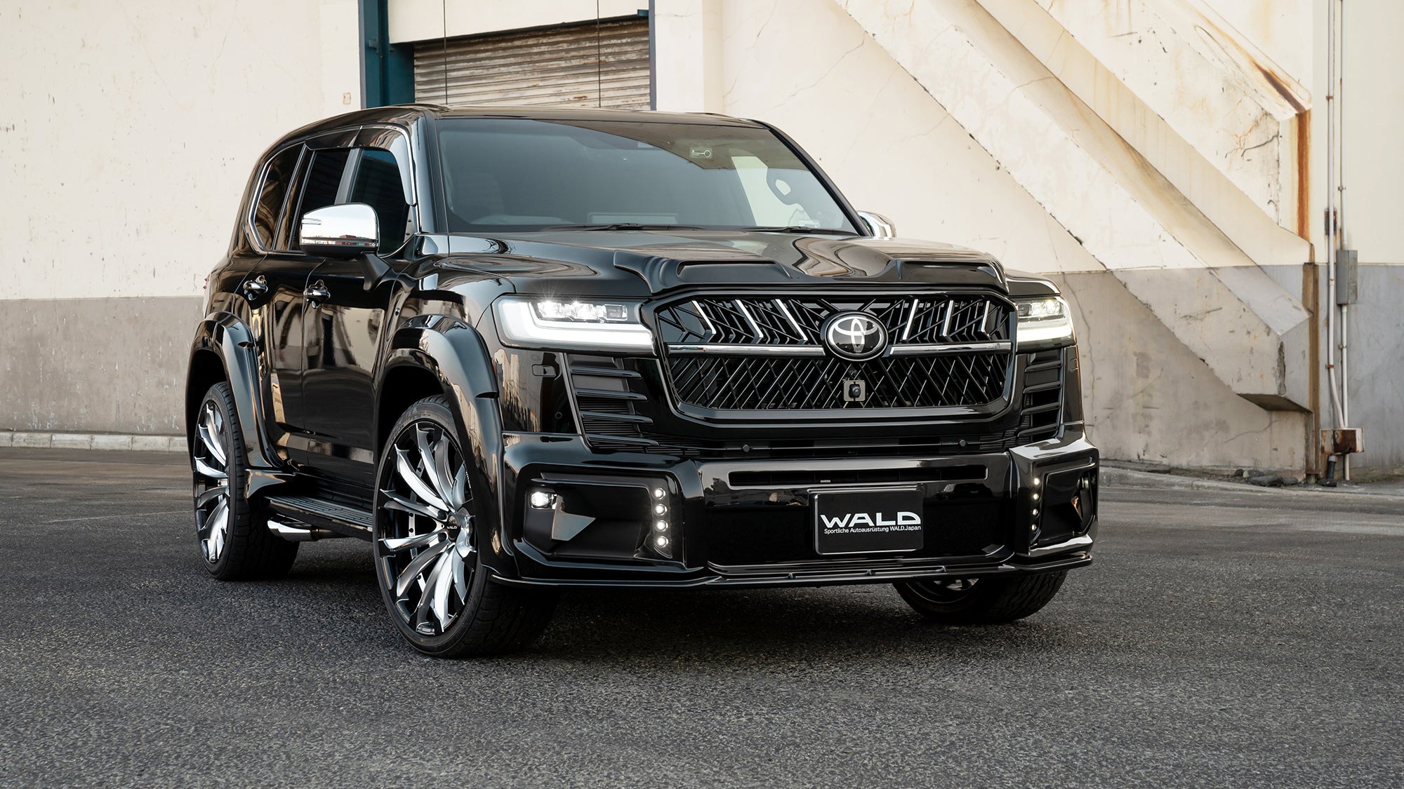 MA コンプ WALD SPORTS LINE BLACK BISON EDITION LED LAMP FOR FRONT SPOILER