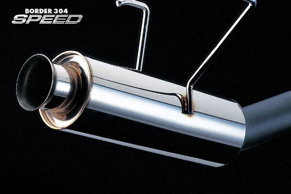 5ZIGEN BORDER 304 SPEED MUFFLER FOR HONDA CIVIC TYPE-R E-EK9