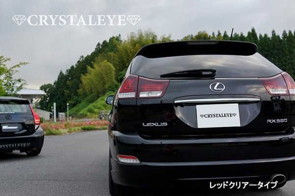 CRYSTAL EYE LEXUS STYLE FIBER LED TAIL LAMP V3 FLOWING TURN SIGNAL BLACK (BK) FOR TOYOTA HARRIER 30  S205-BK