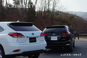 CRYSTAL EYE LEXUS STYLE FIBER LED TAIL LAMP V3 FLOWING TURN SIGNAL BLACK SMOKE (BS) FOR TOYOTA HARRIER 30  S205-BS