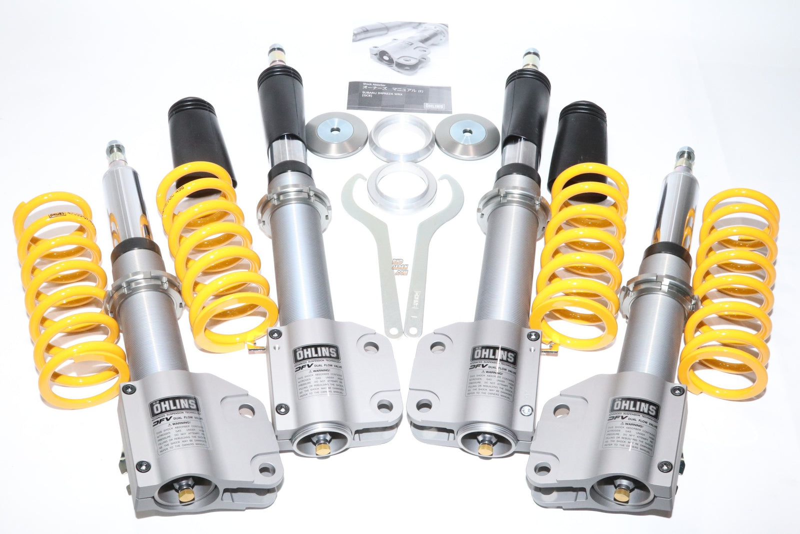 OHLINS TYPE HAL COILOVER SUSPENSION COMPLETE KIT DFV FOR HONDA FIT GK5 L15B HAL-OEM-GK5