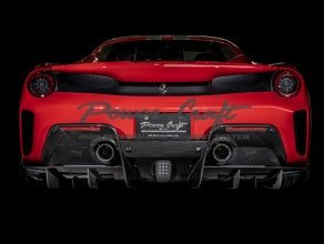 POWER CRAFT HYBRID EXHAUST MUFFLER SYSTEM WITH RACING STRAIGHT CATALYZER FOR FERRARI 488 PISTA P-FE880103-SE