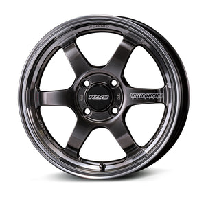 RAYS VOLK RACING TE37KCR PROGRESSIVE MODEL 16X6J +42 4X100 SHINING BLACK METAL RIM FDMC(HF) 06696604292H