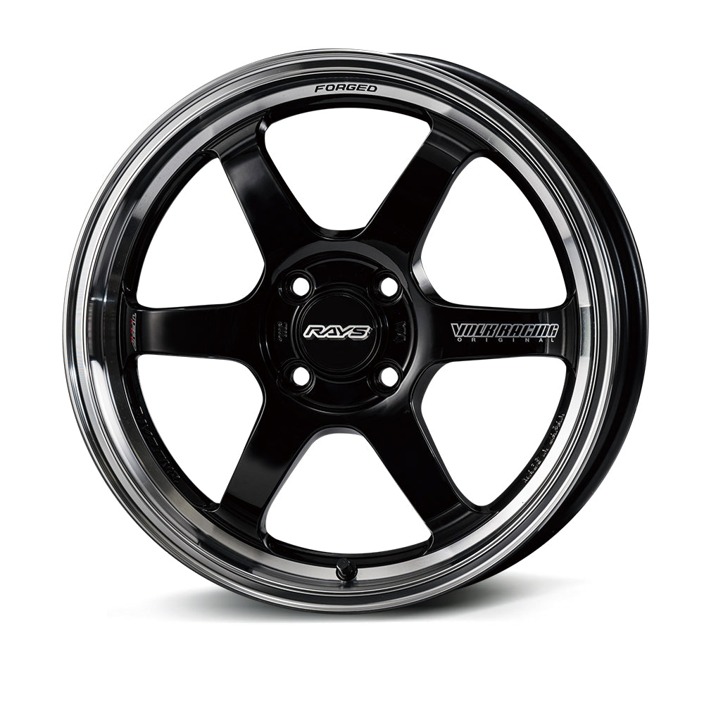 RAYS VOLK RACING TE37KCR PROGRESSIVE MODEL 15X5.5J +45 4X100 SHINING BLACK METAL RIM FDMC(HF) 06695554592HF