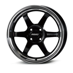 RAYS VOLK RACING TE37KCR PROGRESSIVE MODEL 16X6J +42 4X100 SHINING BLACK METAL RIM FDMC(HF) 06696604292H