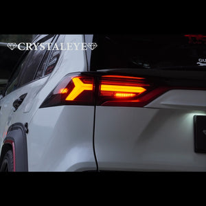 CRYSTAL EYE FIBER LED TAIL DARK RED PREMIUM VERSION FOR TOYOTA RAV4 50  J322DR
