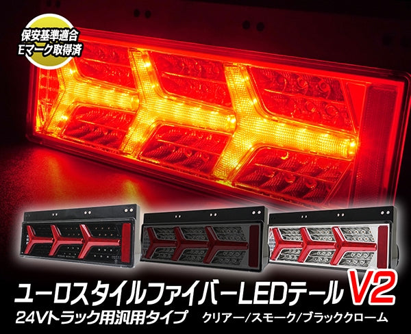 NIGHT STAR LAMBO STYLE FIBER LED TAIL LAMP V2 CRYSTAL FIBER FLOWING SEQUENTIAL TURN SIGNAL SPECIFICATION FOR  S347