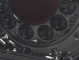 CRYSTAL EYE FUGA GT-R TYPE VULCAN LED TAIL LAMP (SMOKED) FOR TOYOTA ALPHARD 10 ZENKI J020SM