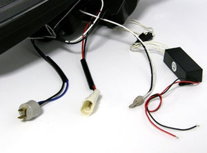 CRYSTAL EYE CCFL SQUID RING PROJECTOR HEADLIGHT V3 (BLACK) FOR TOYOTA CELICA ZZT230 231  J059BK