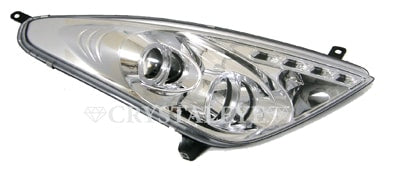 CRYSTAL EYE LED SQUID RING PROJECTOR HEADLIGHT V4 (CHROME) FOR TOYOTA CELICA ZZT230  S094CR