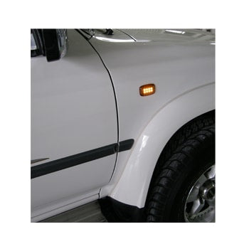 CRYSTAL EYE CRYSTAL LED SIDE MARKER, BLACK TYPE FOR TOYOTA HILUX SURF 130 180 185  D020BK