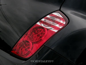 CRYSTAL EYE RED BENZ TYPE TURN SIGNAL LED W GATLING LED TAIL LAMP FOR NISSAN MARCH K12  J096RC