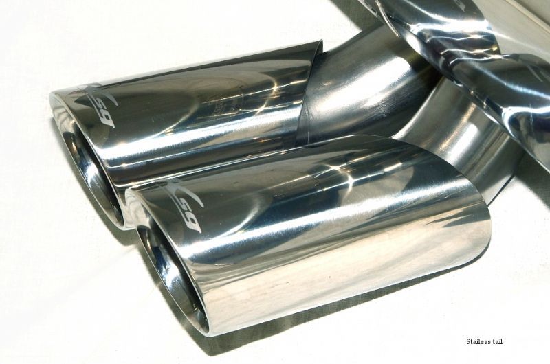 KREISSIEG CAT-BACK F1 SOUND VALVETRONIC EXHAUST SYSTEM STAINLESS STEEL FLOATING CURL TAIL SANDBLASTED KSG LOGO MARK FOR LOTUS ELISE TOYOTA 1ZR LTEL-06-STAINLESS