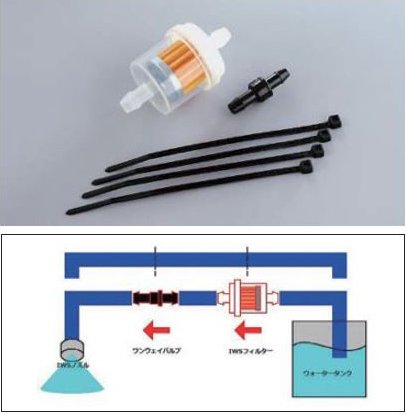 CUSCO IWS WATER LINE FILTER FOR MULTIPLE FITTING - 00B 062 AN
