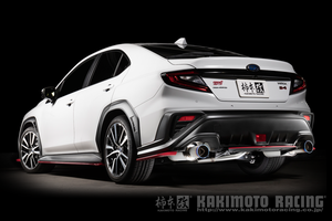 KAKIMOTO RACING REGU.06 & R DUAL CENTER EXHAUST FOR SUBARU WRX S4 VBH 2.4 TURBO FA24 B22364W