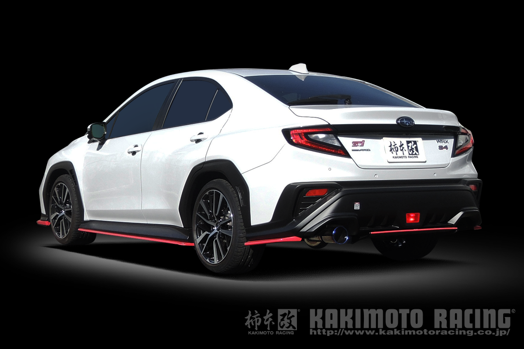 KAKIMOTO RACING CUSTOM MUFFLER EXHAUST FOR SUBARU WRX S4 VBH FA24