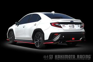 KAKIMOTO RACING CUSTOM MUFFLER EXHAUST FOR SUBARU WRX S4 VBH FA24 BCO364