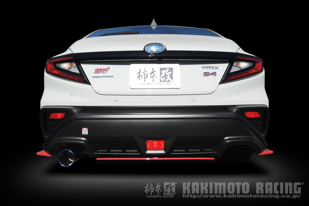KAKIMOTO RACING CUSTOM MUFFLER EXHAUST FOR SUBARU WRX S4 VBH FA24 BCO364