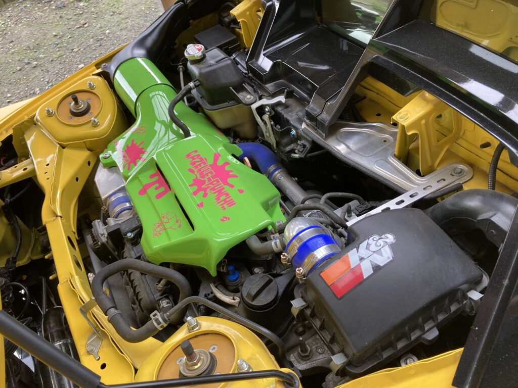 GAZELLE PUNCH ENGINE COVER PAINTED FOR HONDA S660 JW5 GAZELLE-PUNCH-00003