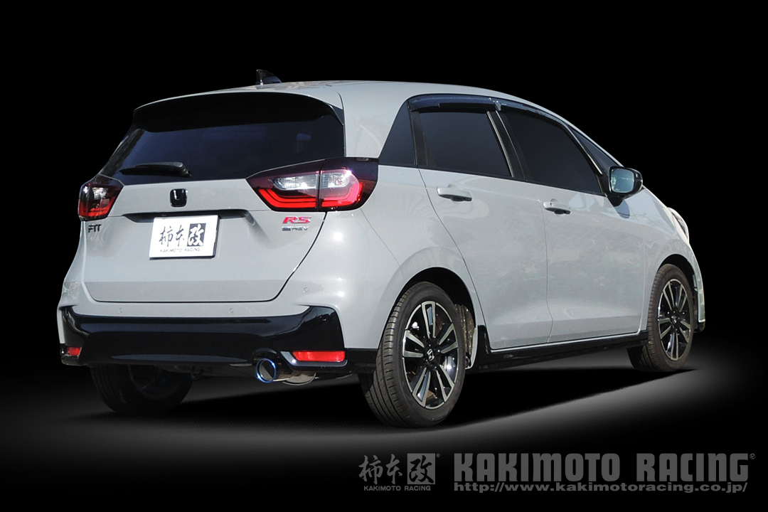 KAKIMOTO RACING CLASS KR EXHAUST FOR HONDA FIT E: HEV GR3 FIT GS4 1.5 NA HYBRID LEB-H5 1.5 NA L15Z H713146