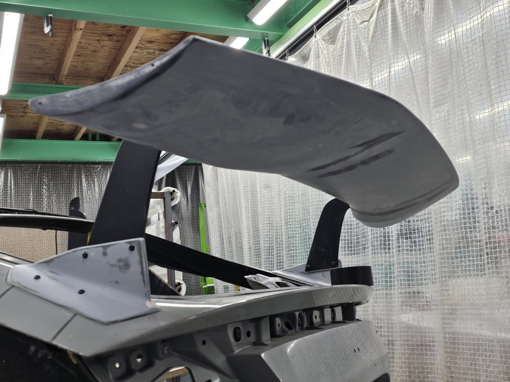 VOLTEX GT WING TYPE 4BSN 1600MM WET CARBON SWAN NECK 4B ENDPLATE FOR HONDA CIVIC TYPE R FL5 VOLTEX-00041