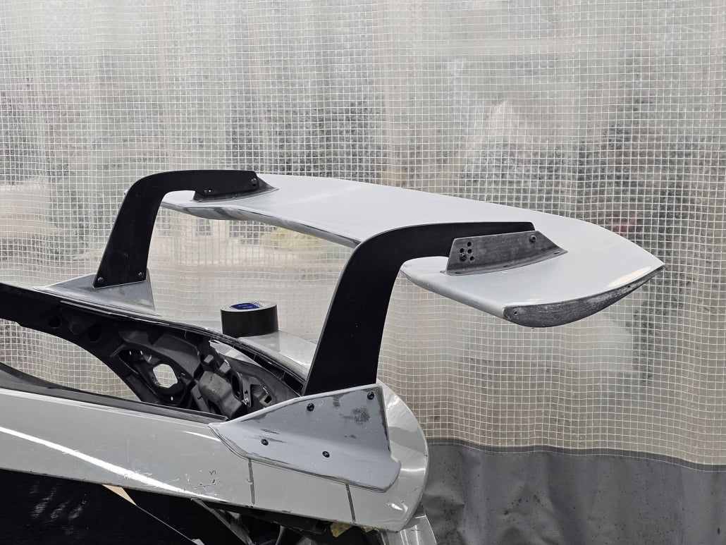 VOLTEX GT WING TYPE 4BSN 1600MM WET CARBON SWAN NECK 4B ENDPLATE