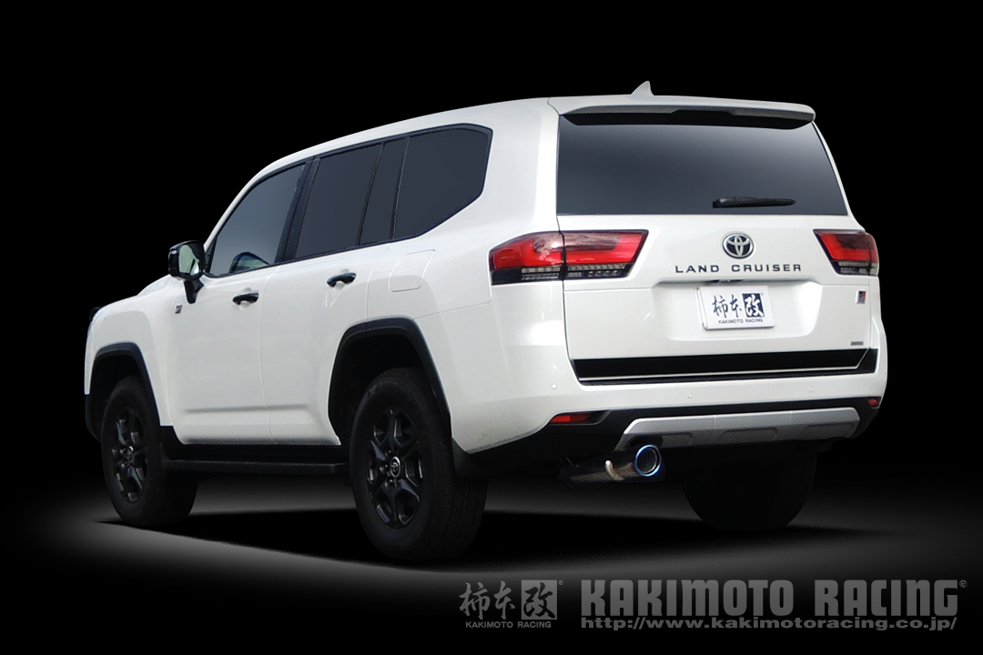 KAKIMOTO RACING CLASS KR EXHAUST FOR TOYOTA LAND CRUISER FJA300W F33A-FTV T713188