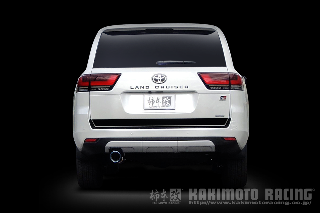 KAKIMOTO RACING CLASS KR EXHAUST FOR TOYOTA LAND CRUISER FJA300W F33A-FTV T713188