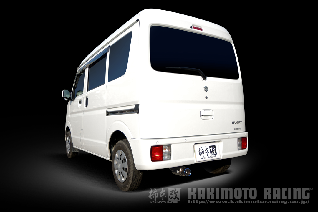 KAKIMOTO RACING GTBOX 06&S EXHAUST FOR NV100 NISSAN CLIPPER DR17V NV100 DR17V MAZDA SCRUM VAN DG17V MITSUBISHI MINICAB VAN DS17V SUZUKI EVERY VAN DA17V R06A S44363