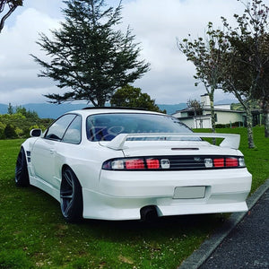 78WORKS LED TAIL LAMP BLACK FOR NISSAN S14 SILVIA S079BKVCBK