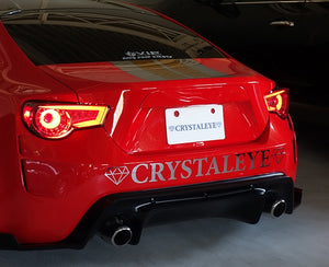 CRYSTAL EYE CRYSTALEYE LOGO STICKER CHROME TYPE LARGE (L) WIDTH 950MM FOR  H051SU