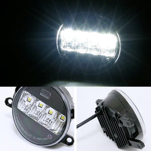 CRYSTAL EYE HIGH POWER LED FOG LAMPS (BLACK) FOR TOYOTA VOXY 80 NOAH ESQUIRE E017BKVCHN