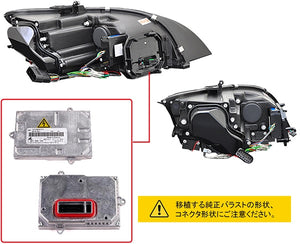 CRYSTAL EYE 8S LOOK HEADLIGHT SEQUENTIAL TURN SIGNAL CHROME FOR AUDI AUDI TT 8J KOUKI S297-CR