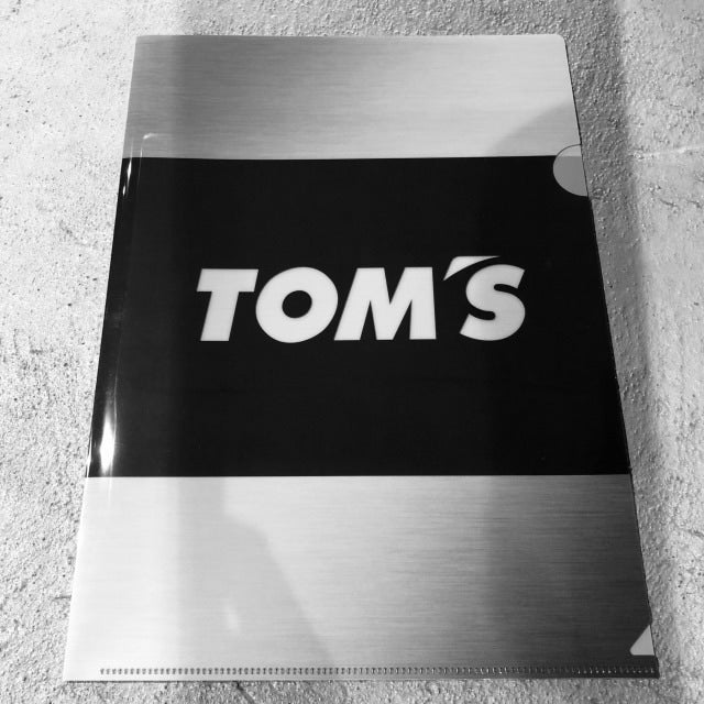 TOMS TOMS CLEAR FILE SET OF 4 (A4 SIZE) SILVER & BLACK 08798-TR008-SILVER-BLACK
