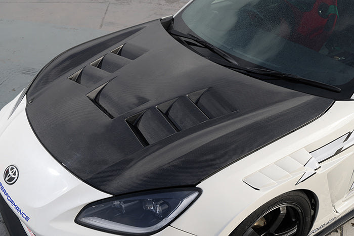INGS N-SPEC AERO BONNET FRP FOR TOYOTA GR86 ZN8 00168-00502